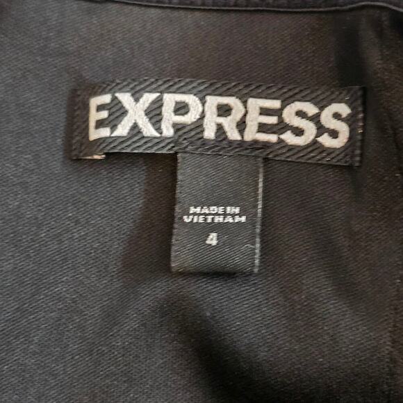 EXPRESS Black Off Shoulder Tube Top Women's Sz 4 - Picture 9 of 9